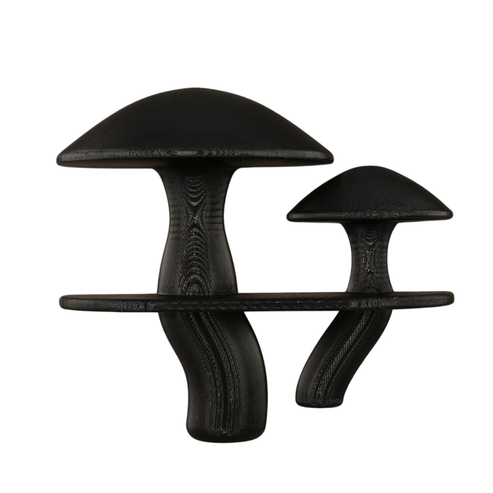 Mushroom Shaped Floating Shelves Creative Wall Mounted Plastic Hanging Rack for Living Room Bedroom Kitchen, Utility Racks